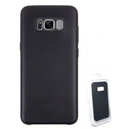 COVER PROTEZIONE SAMSUNG GALAXY S8 SM-G950 - SILICONE SOFT CASE NERO