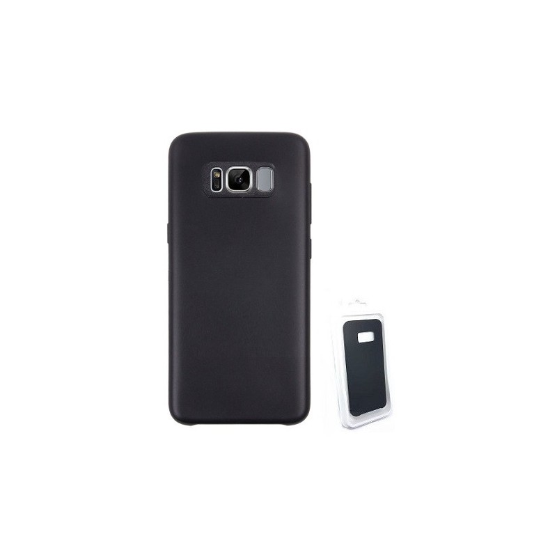 COVER PROTEZIONE SAMSUNG GALAXY S8 SM-G950 - SILICONE SOFT CASE NERO