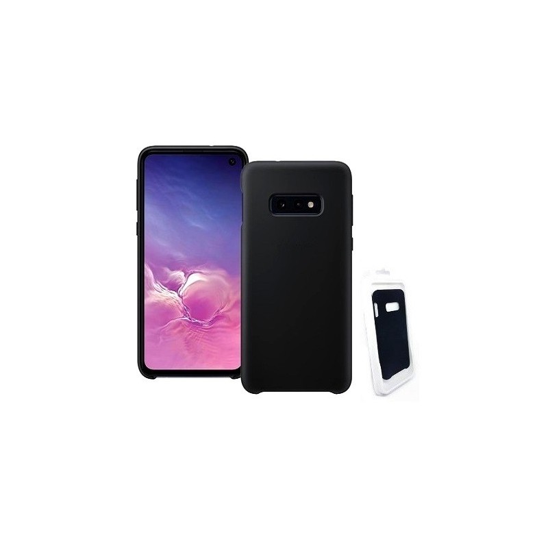 COVER PROTEZIONE SAMSUNG GALAXY S10e SM-G970 - SILICONE SOFT CASE NERO