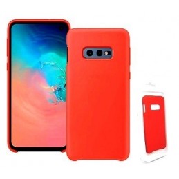 COVER PROTEZIONE SAMSUNG GALAXY S10e SM-G970 - SILICONE SOFT CASE ROSSO