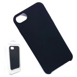 COVER PROTEZIONE APPLE IPHONE 7 PLUS - SILICONE SOFT CASE NERO