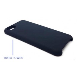 COVER PROTEZIONE APPLE IPHONE 7 PLUS - SILICONE SOFT CASE NERO