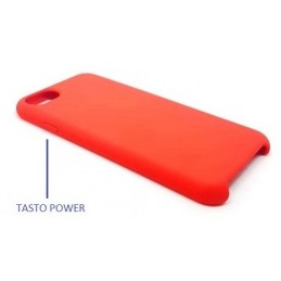 COVER PROTEZIONE APPLE IPHONE 7 PLUS - SILICONE SOFT CASE ROSSO