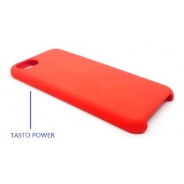 COVER PROTEZIONE APPLE IPHONE 7 - SILICONE SOFT CASE ROSSO