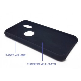 COVER PROTEZIONE APPLE IPHONE Xr - SILICONE SOFT CASE NERO