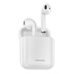 AURICOLARE BLUETOOTH USAMS LC AIRPODS 4.2 BIANCO