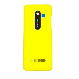 COVER BATTERIA NOKIA 206 ASHA GIALLO