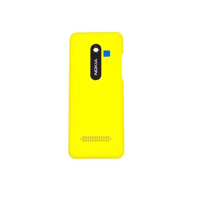 COVER BATTERIA NOKIA 206 ASHA GIALLO