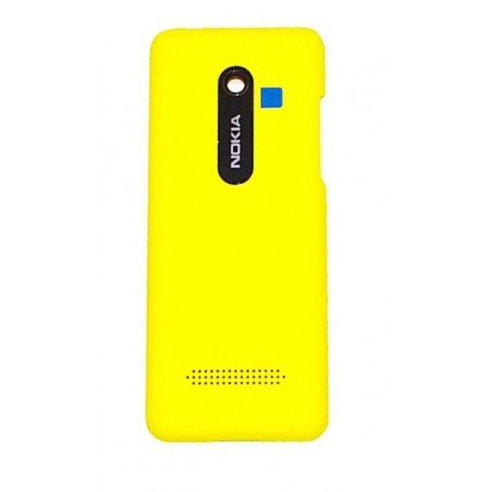 COVER BATTERIA NOKIA 206 ASHA GIALLO