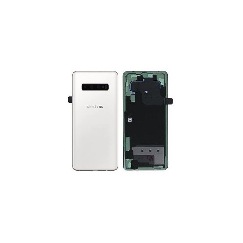 COVER BATTERIA SAMSUNG GALAXY S10 PLUS SM-G975 CERAMIC WHITE (BIANCO)