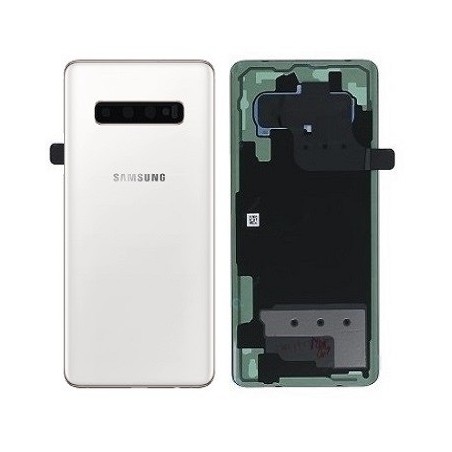 COVER BATTERIA SAMSUNG GALAXY S10 PLUS SM-G975 CERAMIC WHITE (BIANCO)