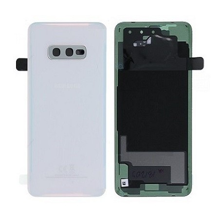 COVER BATTERIA SAMSUNG GALAXY S10e SM-G970 PRISM WHITE (BIANCO)