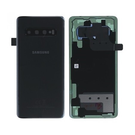 COVER BATTERIA SAMSUNG GALAXY S10 SM-G973 PRISM BLACK (NERO)