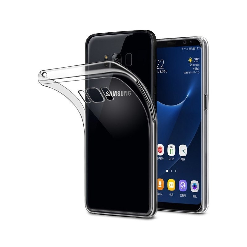 COVER PROTEZIONE SAMSUNG GALAXY S8 PLUS SM-G955 - TPU TRASPARENTE