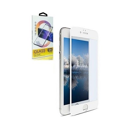 VETRO TEMPERATO APPLE IPHONE 7 - 3D BORDINO BIANCO