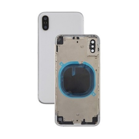 COVER POSTERIORE APPLE IPHONE X BIANCO