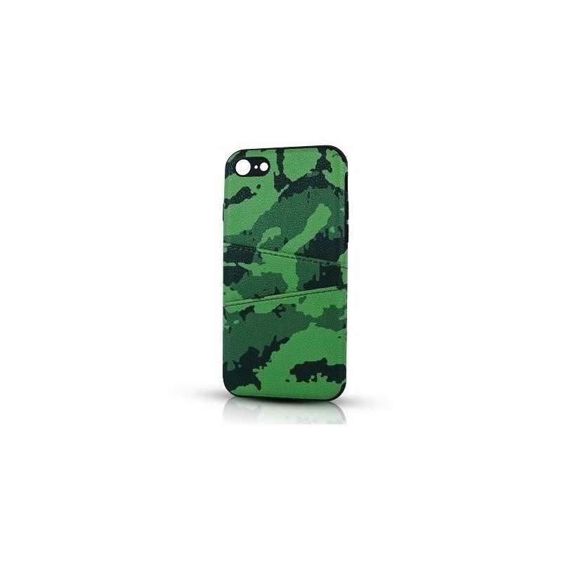 COVER PROTEZIONE APPLE IPHONE 6 - TPU CAMOUFLAGE VERDE