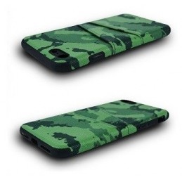 COVER PROTEZIONE APPLE IPHONE 6 - TPU CAMOUFLAGE VERDE