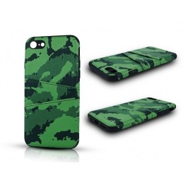 COVER PROTEZIONE HUAWEI Y6 2018 - TPU CAMOUFLAGE  VERDE