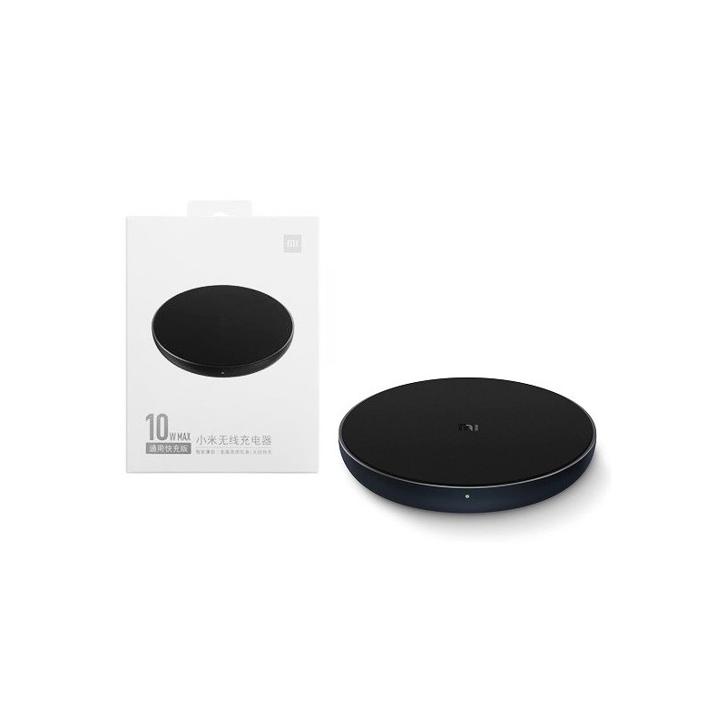 BASE DI RICARICA INDUTTIVA WIRELESS COLORE NERO XIAOMI QI WPC01ZM