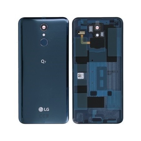 COVER BATTERIA LG Q7 LMQ610EM MOROCCAN BLUE (BLU)