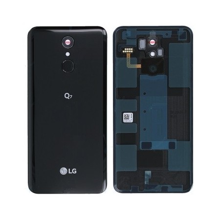 COVER BATTERIA LG Q7 LMQ610EM AURORA BLACK (NERO)