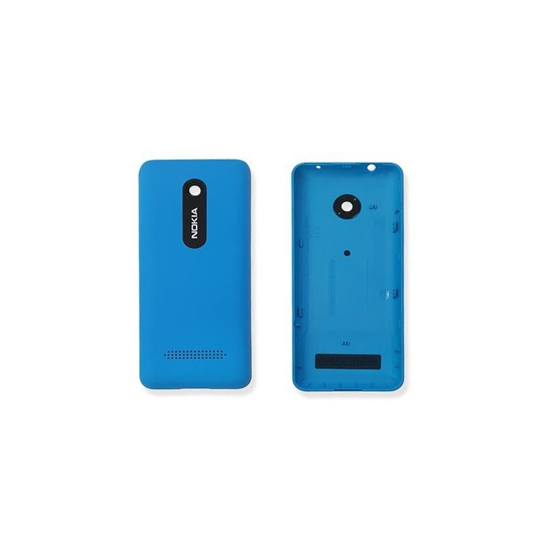 COVER BATTERIA NOKIA 206 ASHA BLU