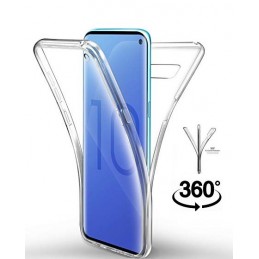 COVER PROTEZIONE SAMSUNG GALAXY S10 PLUS SM-G975 - TPU FRONTE + RETRO TRASPARENTE