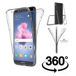 COVER PROTEZIONE HUAWEI P SMART - TPU FRONTE + RETRO TRASPARENTE