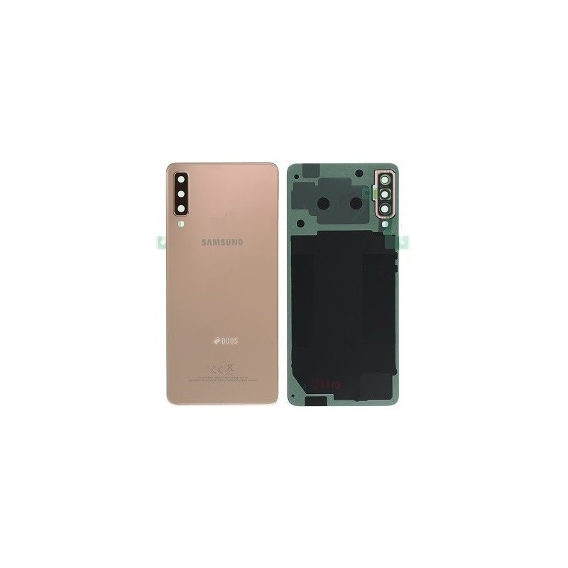 COVER BATTERIA SAMSUNG GALAXY A7 2018 SM-A750 DUOS ORO