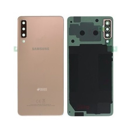 COVER BATTERIA SAMSUNG GALAXY A7 2018 SM-A750 DUOS ORO