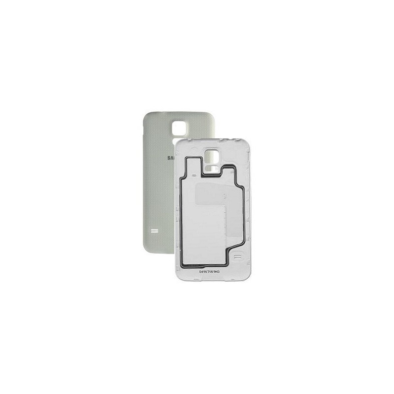 COVER BATTERIA SAMSUNG GALAXY S5 SM-G900 BIANCO