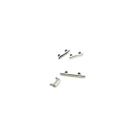 KIT TASTI LATERALI APPLE IPHONE Xs SILVER