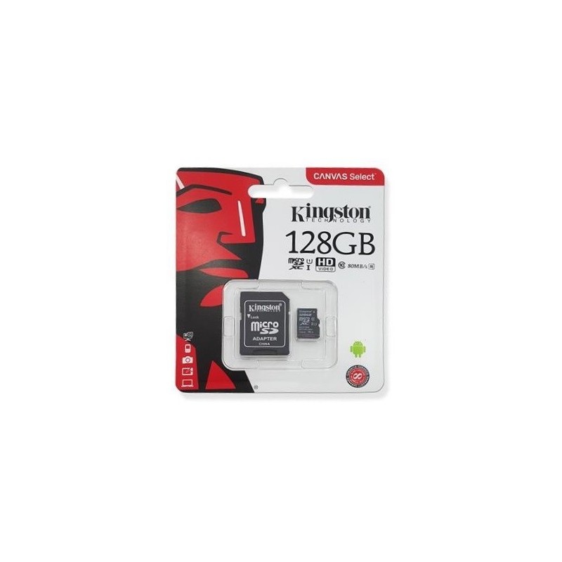 MEMORIA 128GB KINGSTON MICRO SDCS