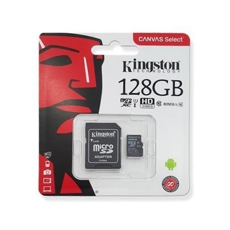 MEMORIA 128GB KINGSTON MICRO SDCS