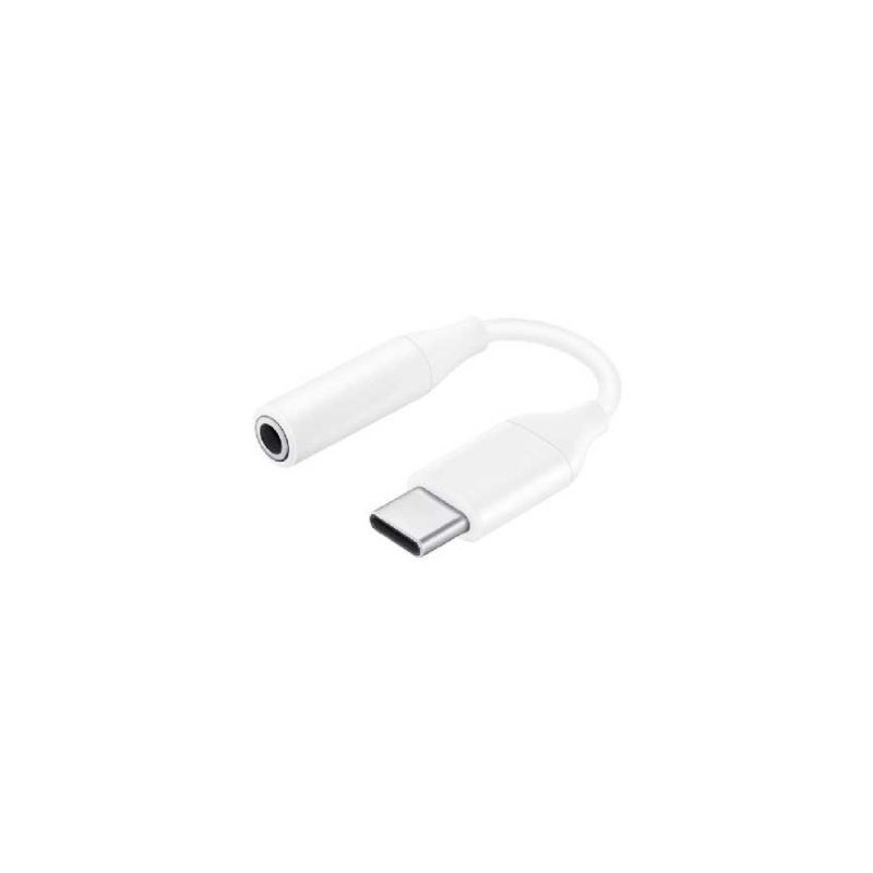 ADATTATORE APPLE JACK 3.5MM A TYPE-C BIANCO