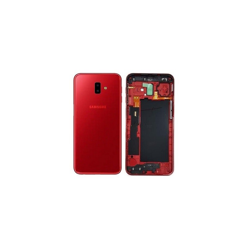 COVER POSTERIORE SAMSUNG GALAXY J6 PLUS SM-J610 ROSSO