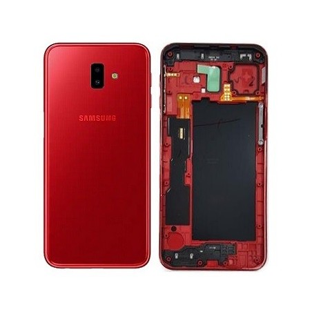 COVER POSTERIORE SAMSUNG GALAXY J6 PLUS SM-J610 ROSSO