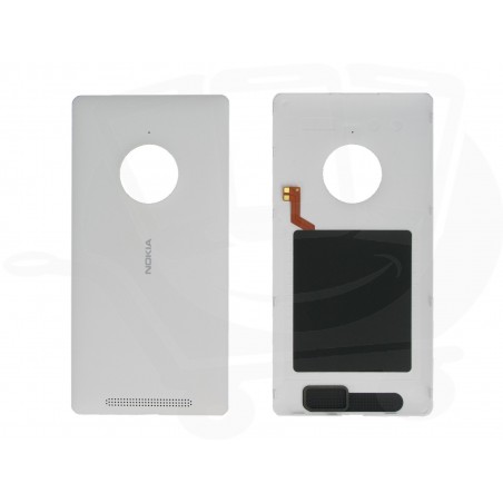 COVER BATTERIA NOKIA LUMIA 830 CON FLAT BIANCO