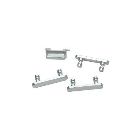 KIT TASTI LATERALI APPLE IPHONE 7 SILVER