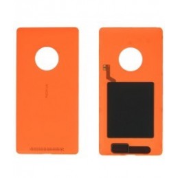 COVER BATTERIA NOKIA LUMIA 830  CON FLAT ARANCIO