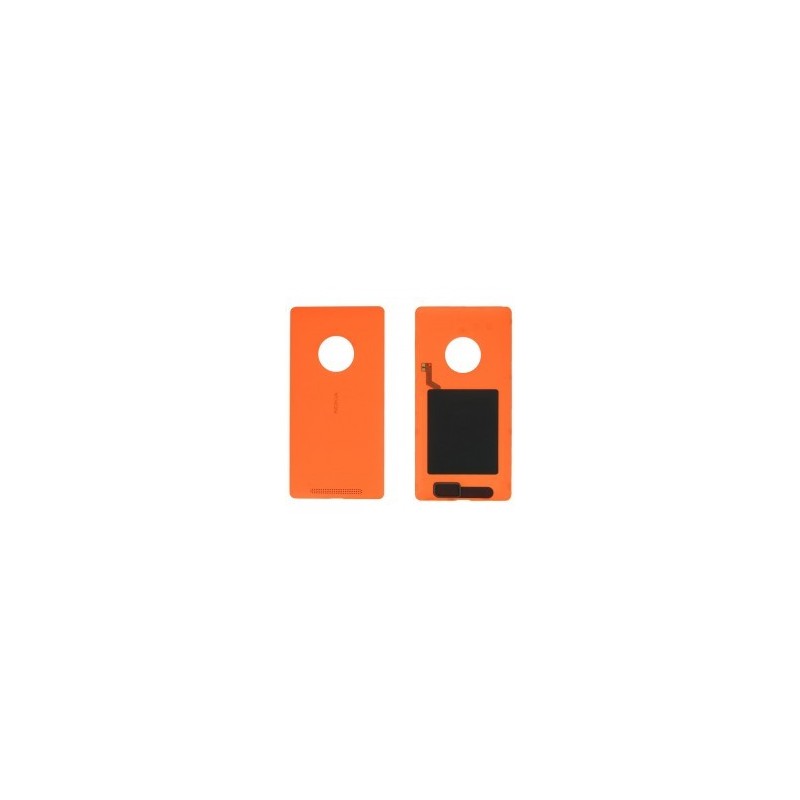 COVER BATTERIA NOKIA LUMIA 830  CON FLAT ARANCIO