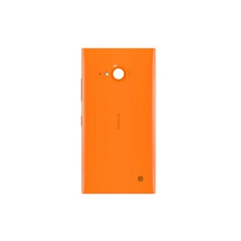 COVER BATTERIA NOKIA LUMIA 730 ARANCIONE NFC